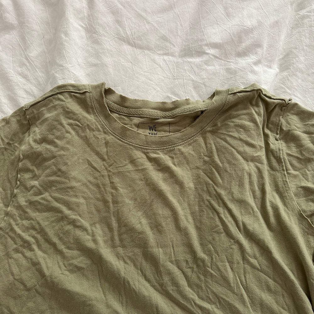 RETIRED We The Free The Perfect Tee in Green Tea Leaves SIZE M
